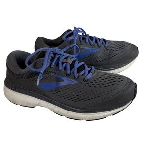 Brooks Dyad 10 Gray Blue Running Shoes Women’s Size 9